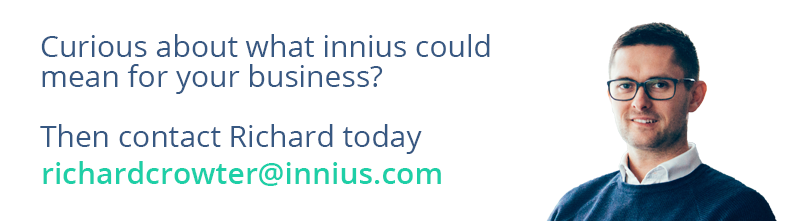 Curious about what innius could mean for your business? Then contact Richard today