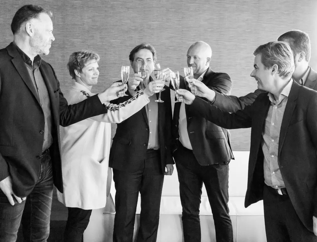Celebrations as Van Mourik take over innius from To-Increase
