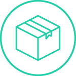 Innius Packaging Icon in Teal