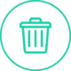Innius Food Waste Icon in Teal