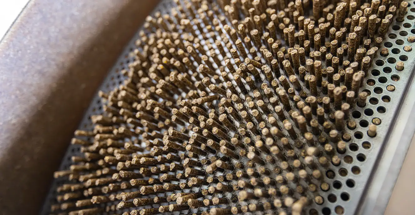 Pellet production at Kamphuis Mengvoeders